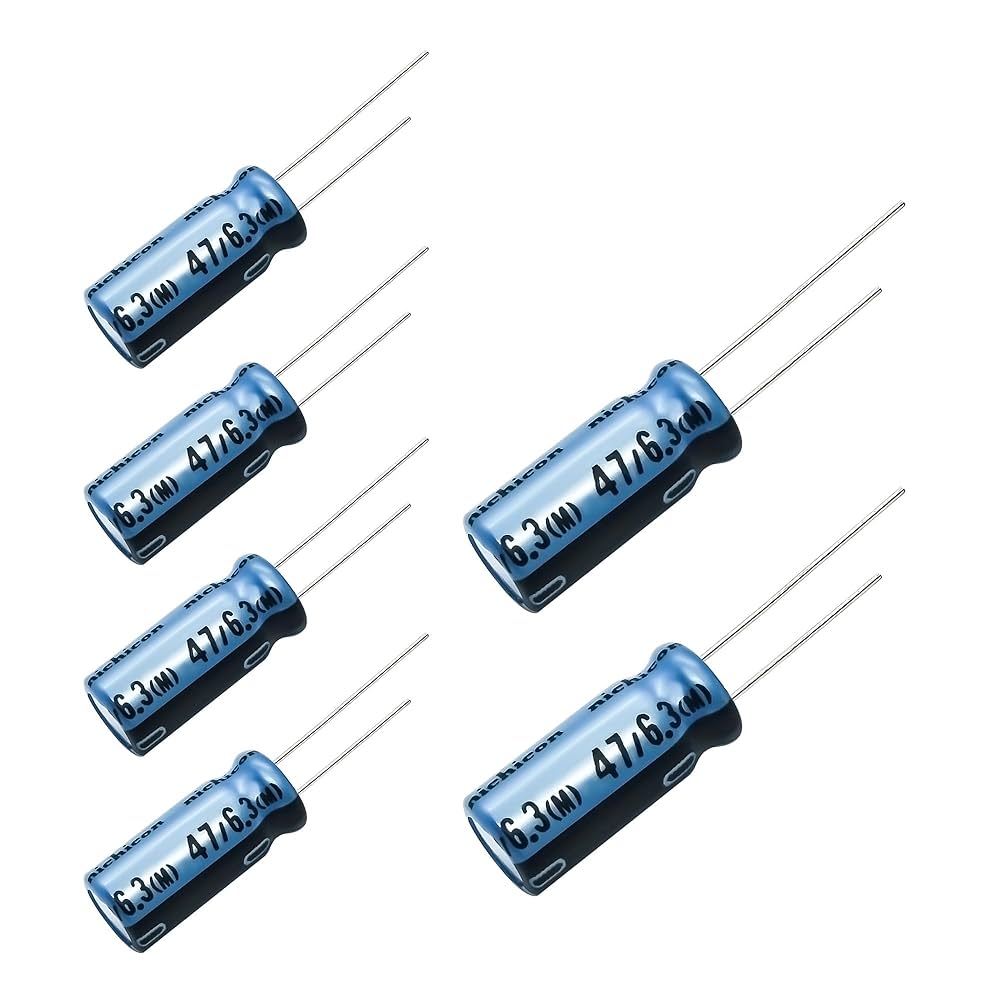 Amazon.co.jp: ニチコンKAコンデンサ6.3V 47ufオーディオ